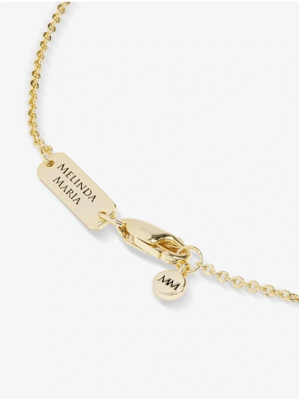 Melinda Maria Gold Heart Initial “O” Pendant Necklace